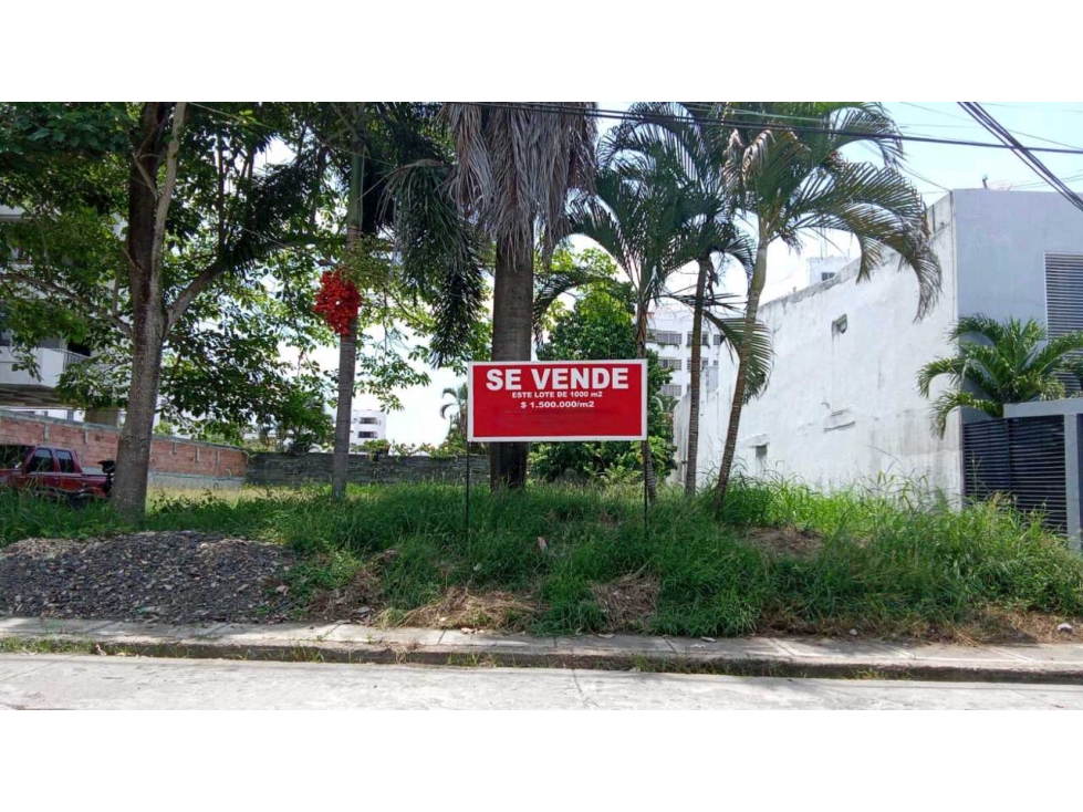 Vendo lote en la castellana