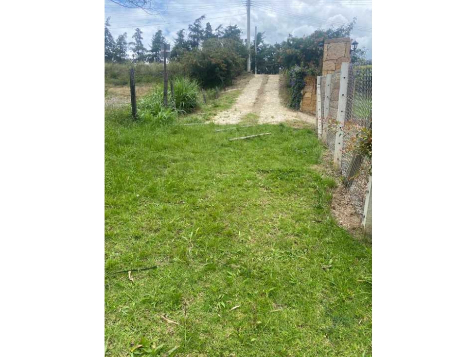 VENDO LOTE PLANO - VEREDA RITOQUE - VILLA DE LEYVA - 2