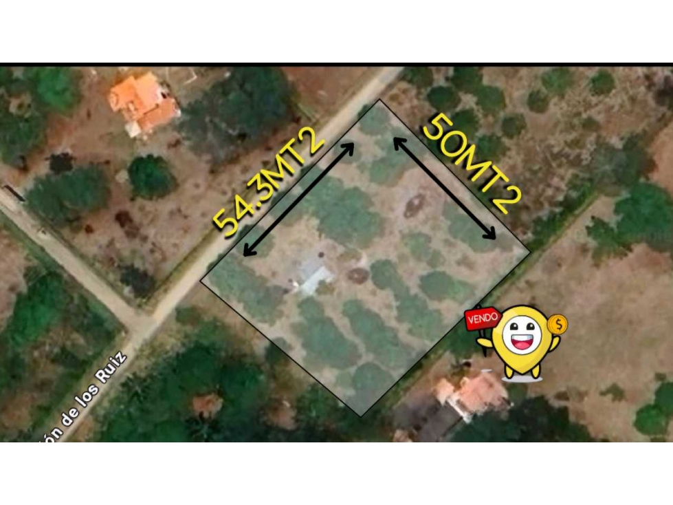 VENDO LOTE RICAURTE SECTOR LOS MANUELES $330.000.000 - 1