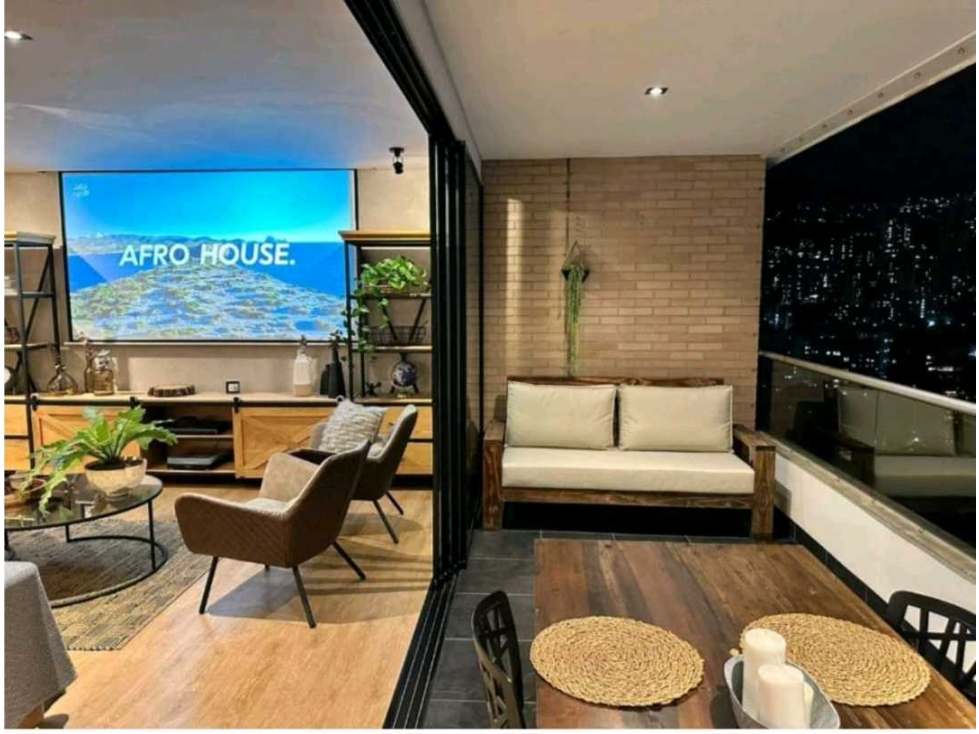 VENDO MODERNO APARTAMENTO EN EL POBLADO