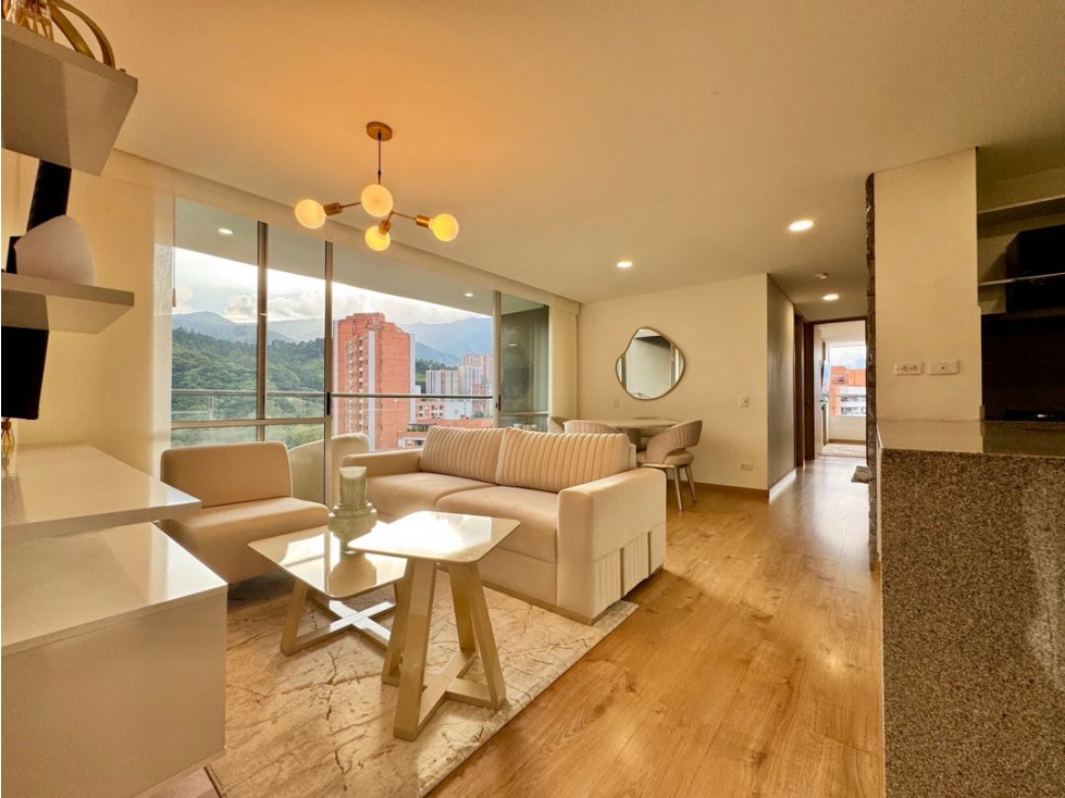 Vendo moderno apartamento con hermosa vista campestre! En mundo san r