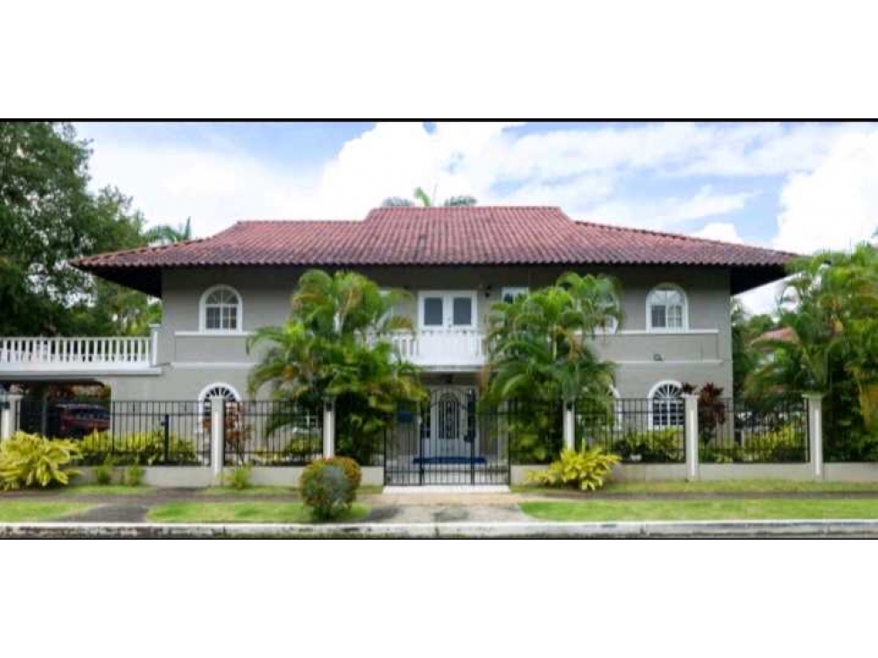 VENDO O ALQUILO MANSION EN ALBROOK EMPRESARIOS DIPLOMATICOS NEGOCIABLE