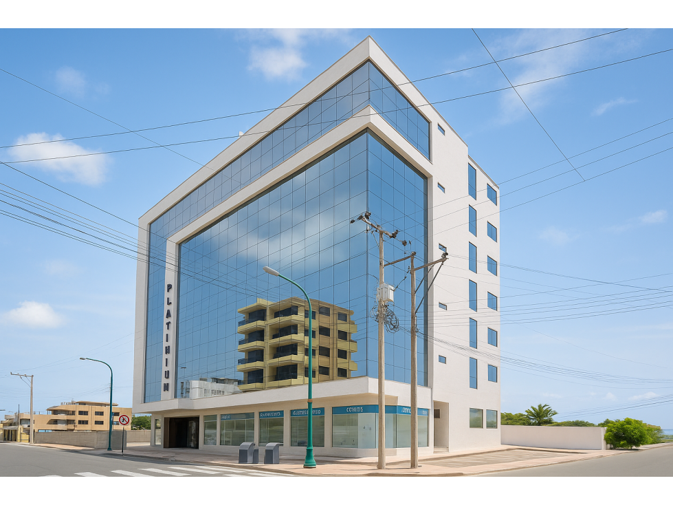 Oficina de 140 m² con 2 parqueos en Av. Flavio Reyes