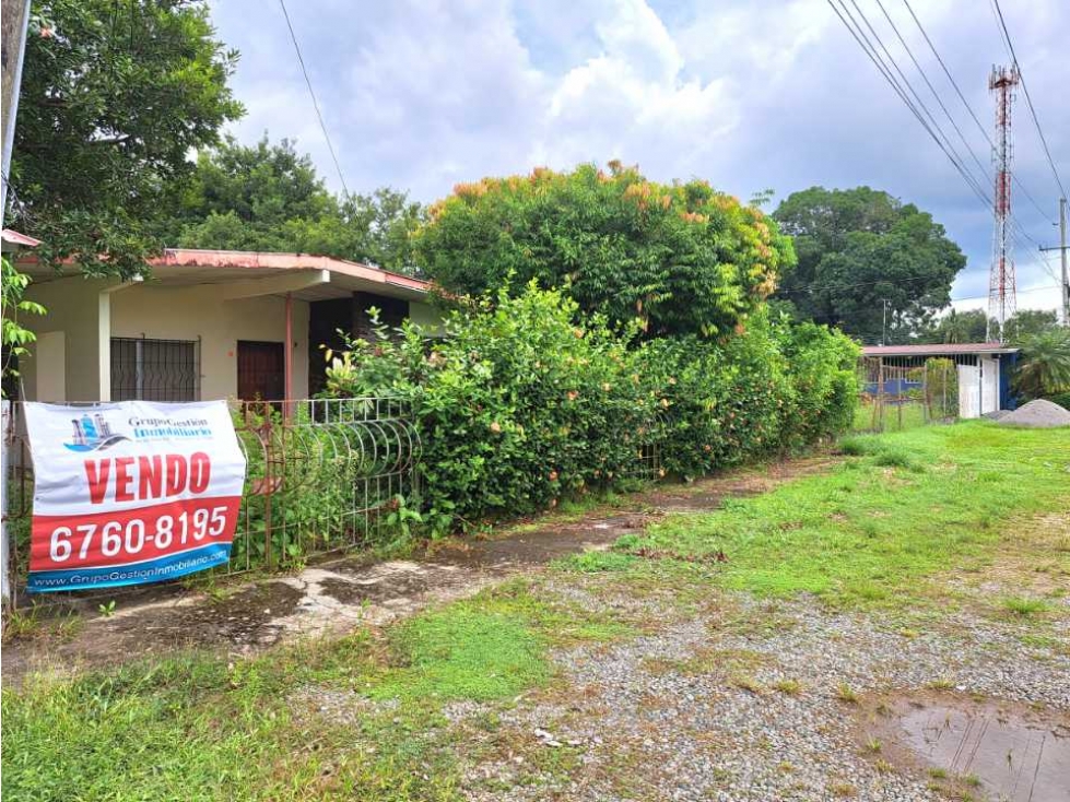 VENDO PROPIEDAD DE 945M2 Y 16 METROS DE FRENTE DE CALLE FERIA DAVID