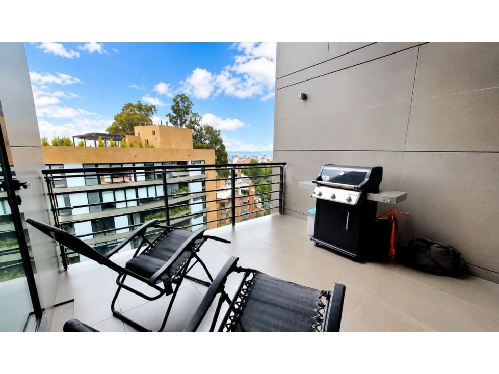 VEN/RENT AMOBLADO 257M 7 PISO EXT 3BALCONES TERRAZA CBS 3 HAB C/U BAÑO — foto 3