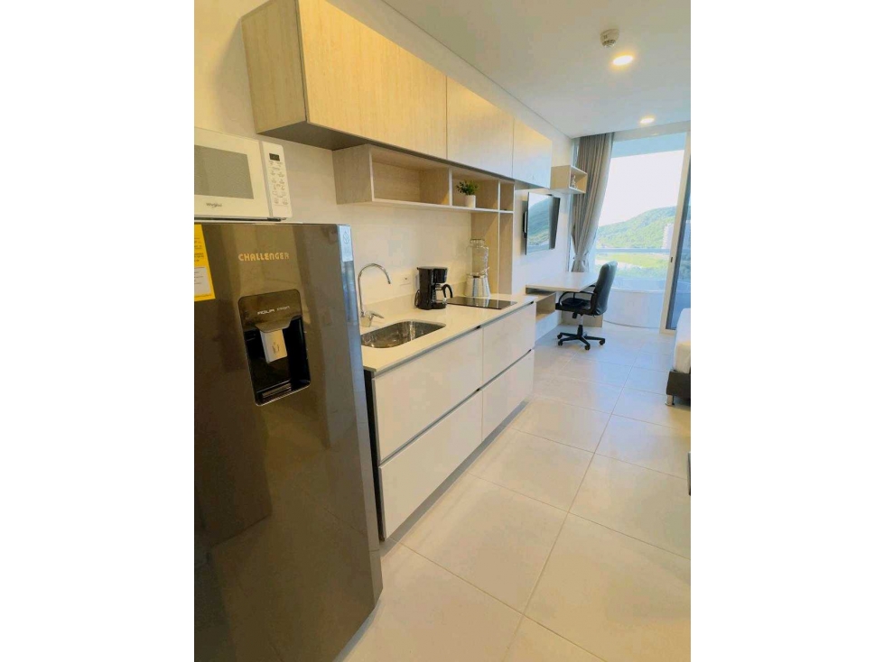 Vendo Apartaestudio amoblado Pozos Colorados Santa Marta — foto 4