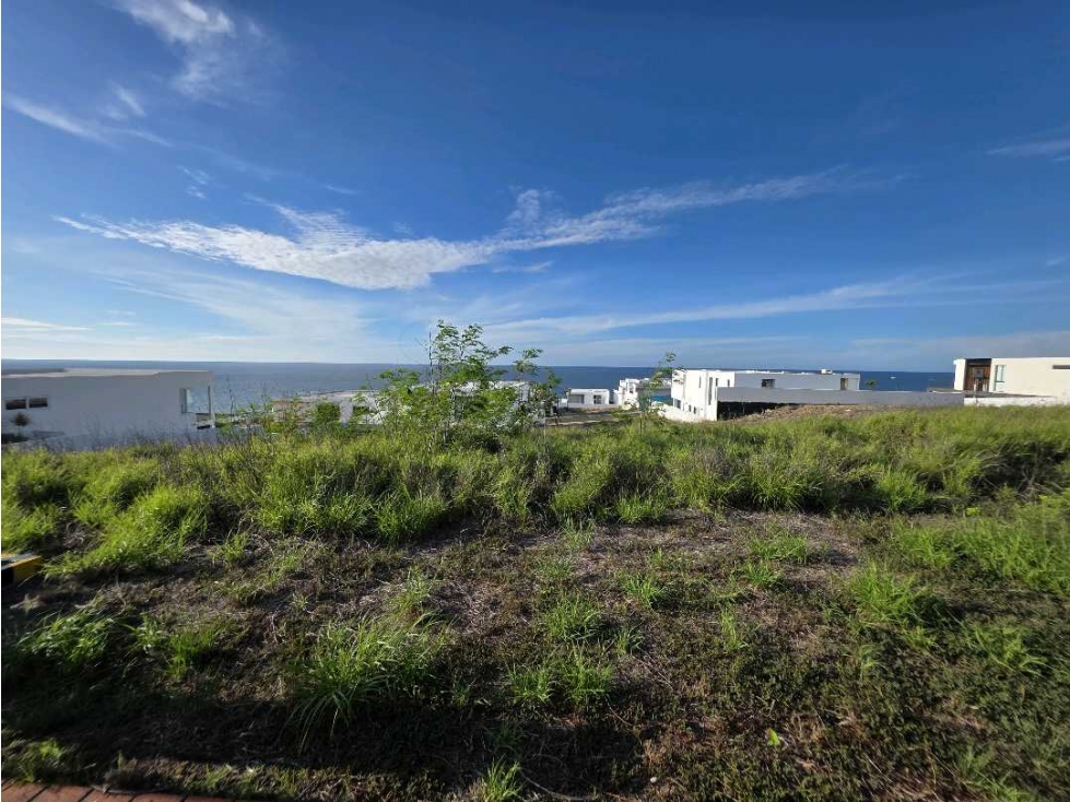 Vendo Terreno, Urbanización Marina Blue, pendiente negativa con vista
