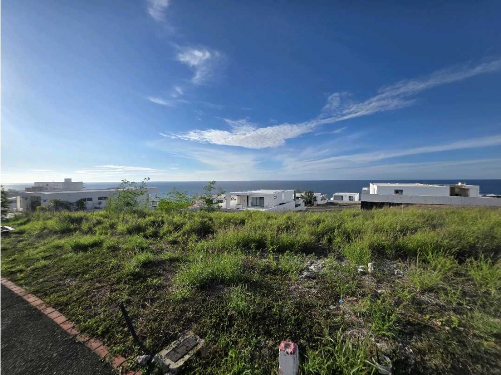 Vendo Terreno, Urbanización Marina Blue, pendiente negativa con vista — foto 2