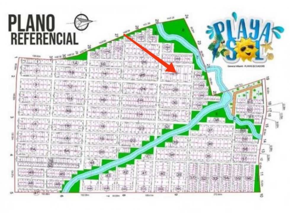 Vendo Terrenos en Lotizacion "Playa Sol" - 1