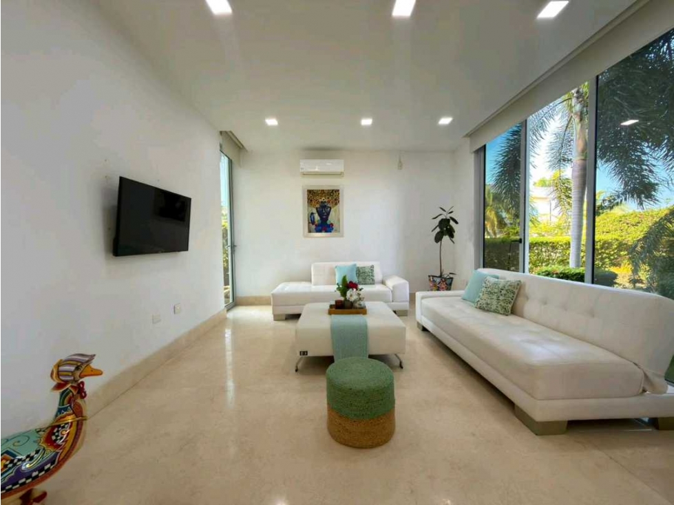 VENDO CASA FRENTE AL MAR CONDOMINIO PALMA REAL ZONA NORTE CARTAGENA — foto 4