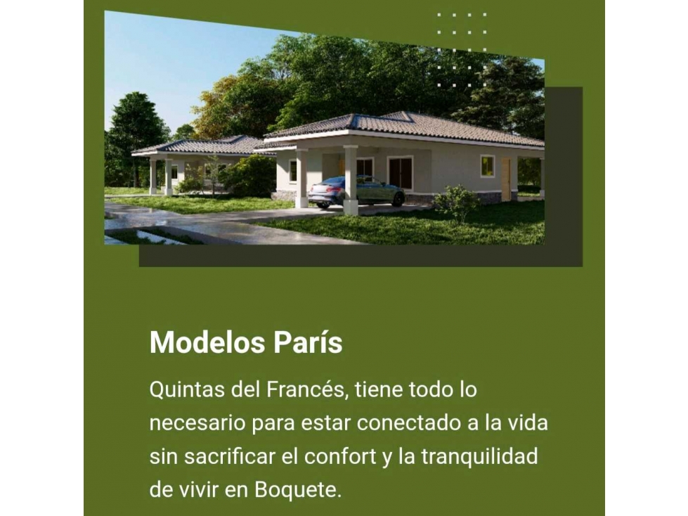 VENDO.CASAS NUEVAS EN.EL FRANCES.BOQUETE - 5