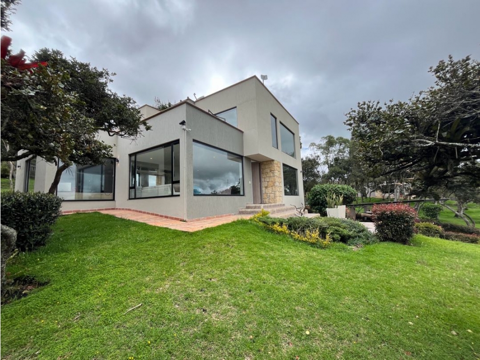 Vendo linda casa campestre con zona verde y espectacular vista - 1