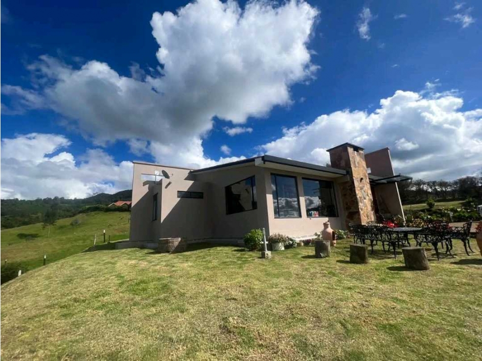 VENDO/RENTO HERMOSA CASA CAMPESTRE 6HECTAREAS EN GUASCA - 3