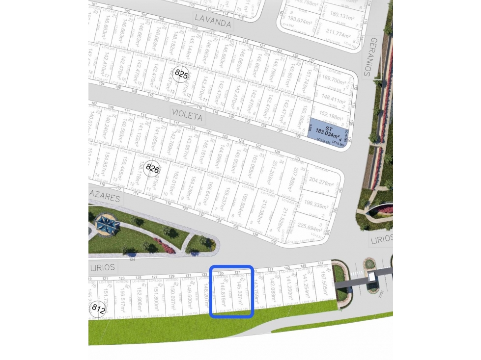 Venta 2 Terrenos juntos / Solana /Dominio Cumbres/ Arriba de Leones — foto 3