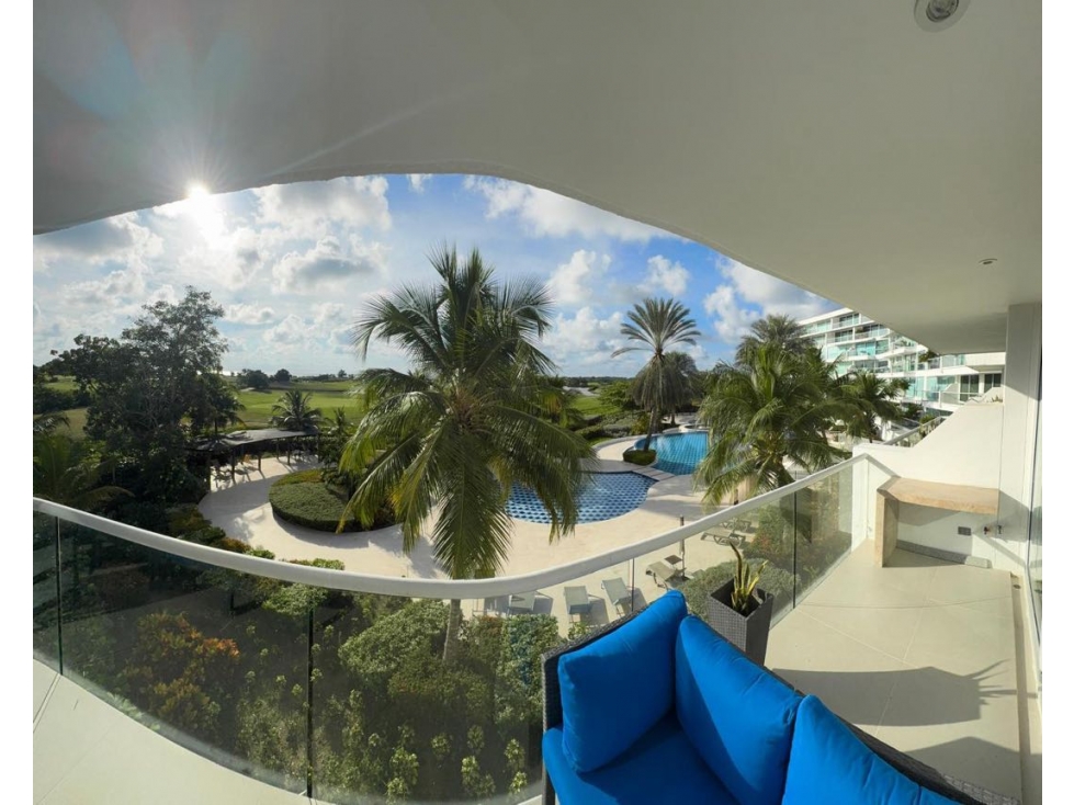 Venta apartamento 3 alcobas Karibana Cartagena Golf Beach — foto 4