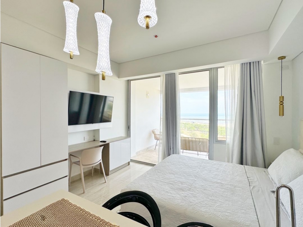 Venta aparta suite con vista al mar en Cartagena Beach Crespo - 5