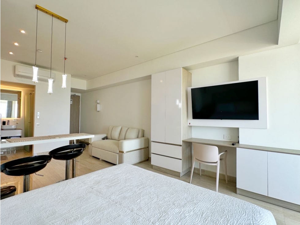 Venta aparta suite con vista al mar en Cartagena Beach Crespo - 6