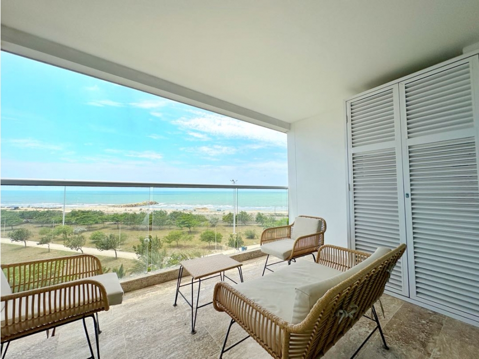 Venta aparta suite con vista al mar en Cartagena Beach Crespo - 3