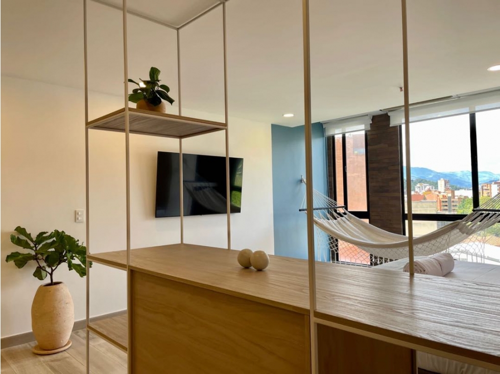 VENTA APARTAESTUDIO AMOBLADDO con permiso de rentas cortas/ LAURELES — foto 3