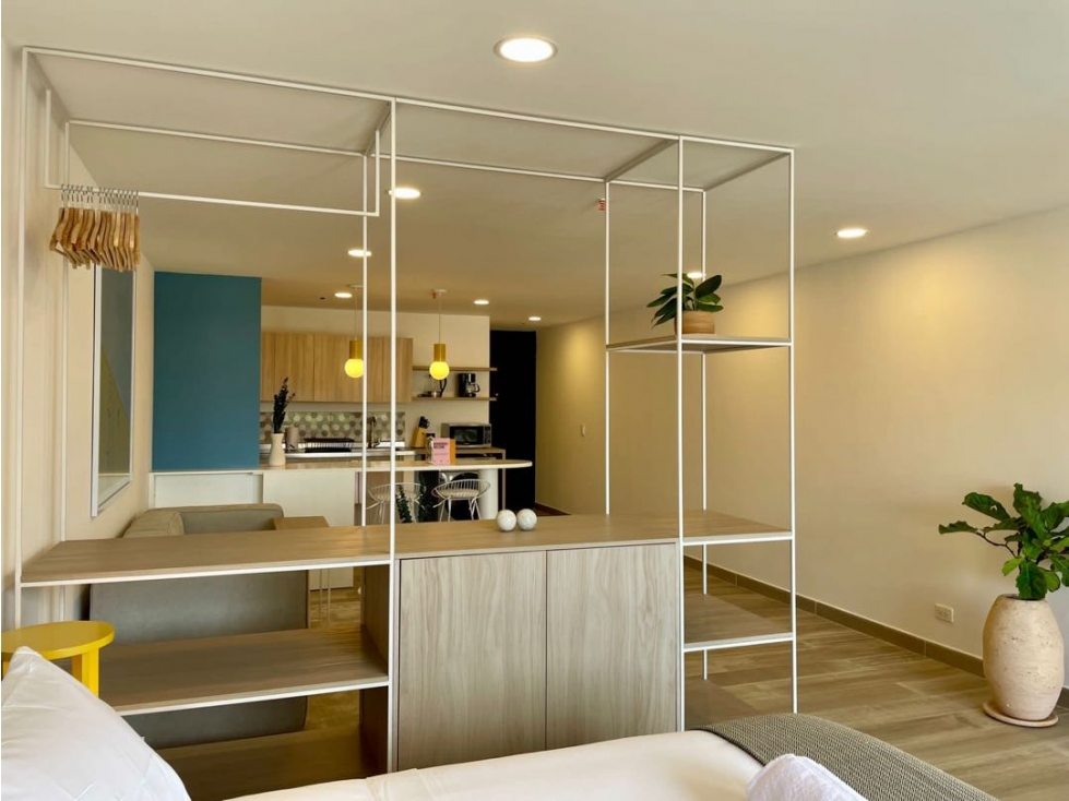 VENTA APARTAESTUDIO AMOBLADDO con permiso de rentas cortas/ LAURELES — foto 4