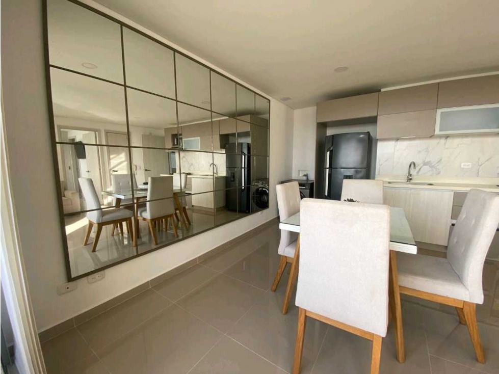 VENTA APARTAESTUDIO AMOBLADO EN CIUDAD JARDIN - BARRANQUILLA — foto 2