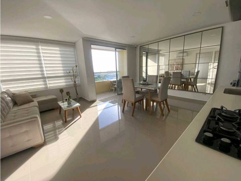 VENTA APARTAESTUDIO AMOBLADO EN CIUDAD JARDIN - BARRANQUILLA — foto 3