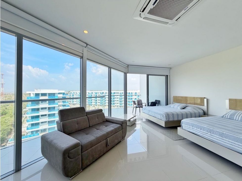 Venta Aparta-estudio AMOBLADO MORROS ECO Serena del mar CARTAGENA — foto 4