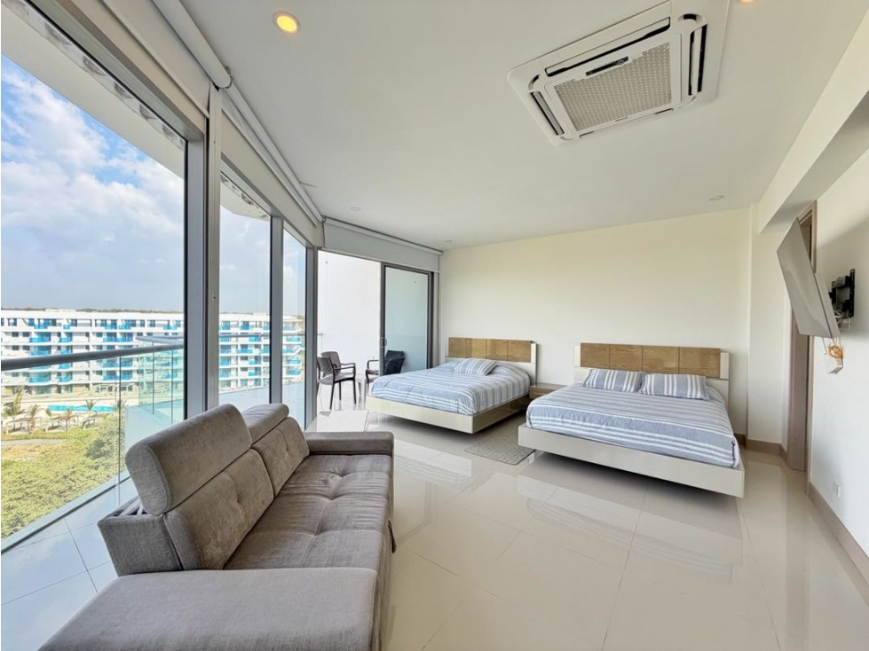 Venta Aparta-estudio AMOBLADO MORROS ECO Serena del mar CARTAGENA — foto 6