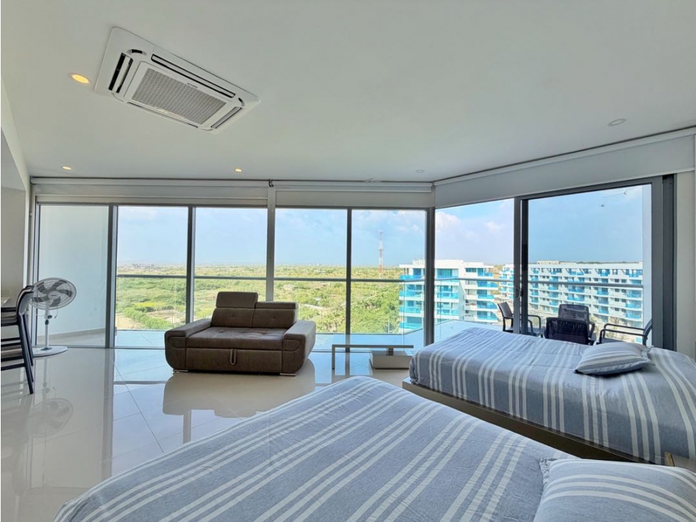 Venta Aparta-estudio AMOBLADO MORROS ECO Serena del mar CARTAGENA — foto 3