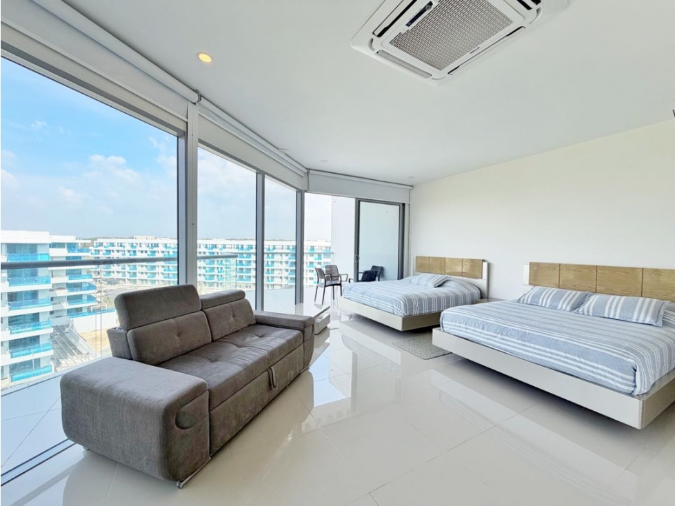 Venta Aparta-estudio AMOBLADO MORROS ECO Serena del mar CARTAGENA — foto 2