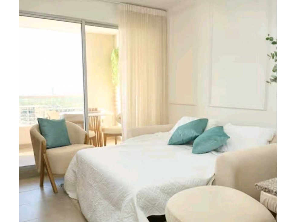 Venta apartaestudio amoblado santamarina sector Don Jaca Santa Marta — foto 2