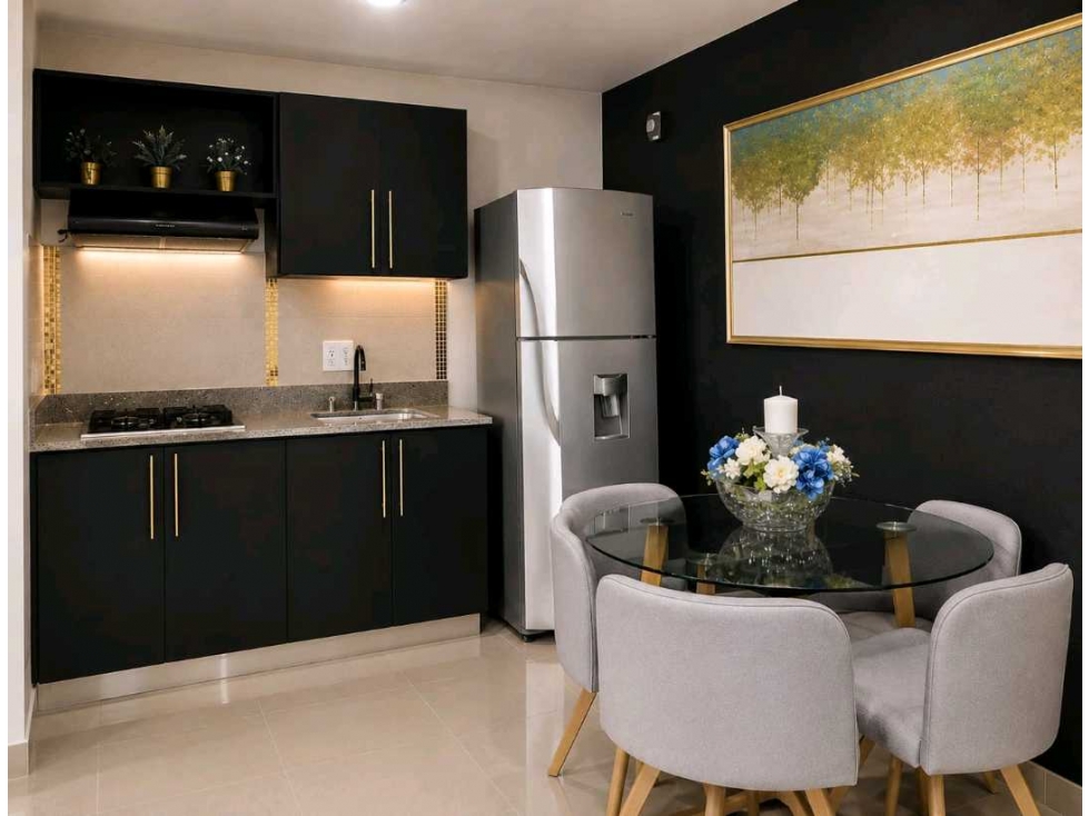 Venta apartaestudio amoblado Santa Lucía - Piso 4 sin ascensor — foto 2