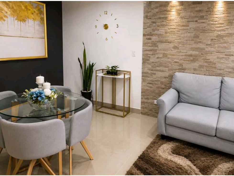 Venta apartaestudio amoblado Santa Lucía - Piso 4 sin ascensor — foto 3
