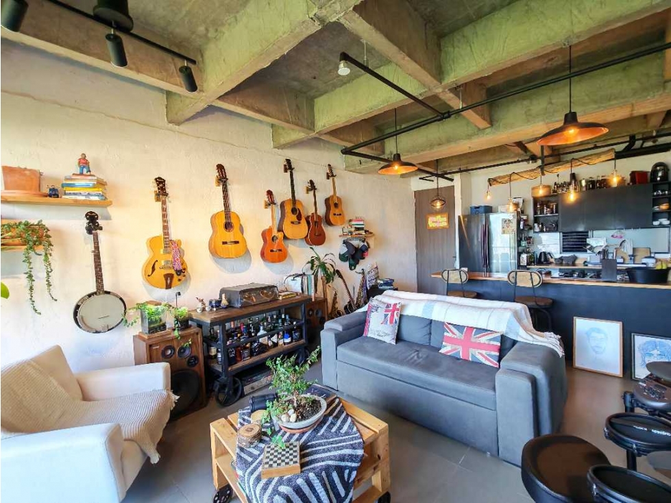 Venta apartaestudio Envigado loma Brujas,2 baños,2 parqueaderos,útil! — foto 3