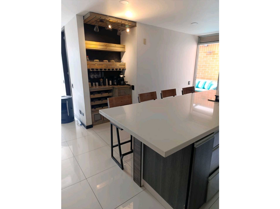 Venta Apartaestudio Loma Del Esmeraldal Envigado. - 2