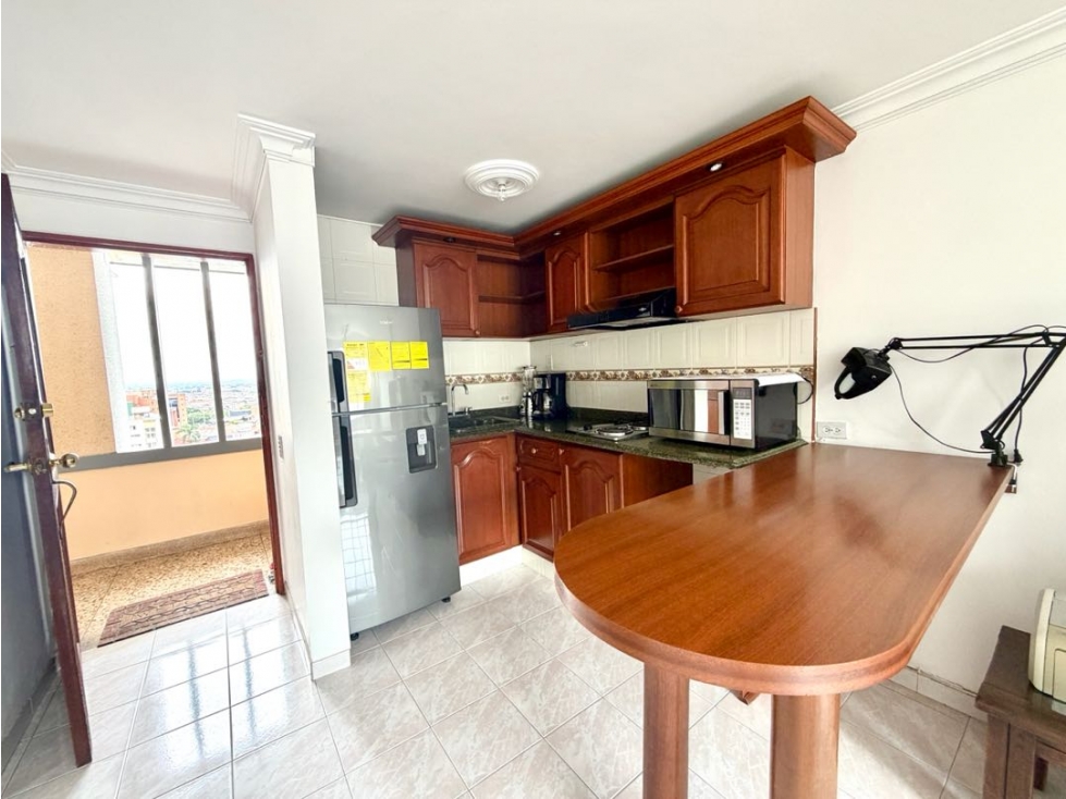 VENTA APARTAESTUDIO PISO 12 CON PARQUEADERO PROPIO- EDIFICIO ALFÉREZ — foto 2