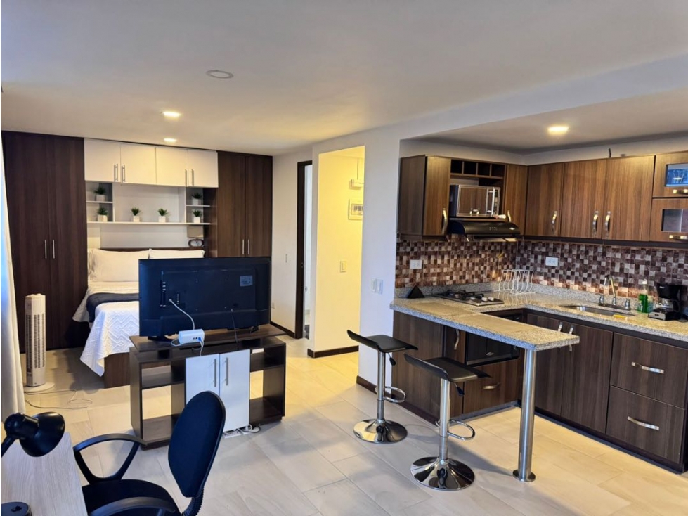 VENTA APARTAESTUDIO POBLADO LOMA EL TESORO MEDELLÍN ANTIOQUIA — foto 3