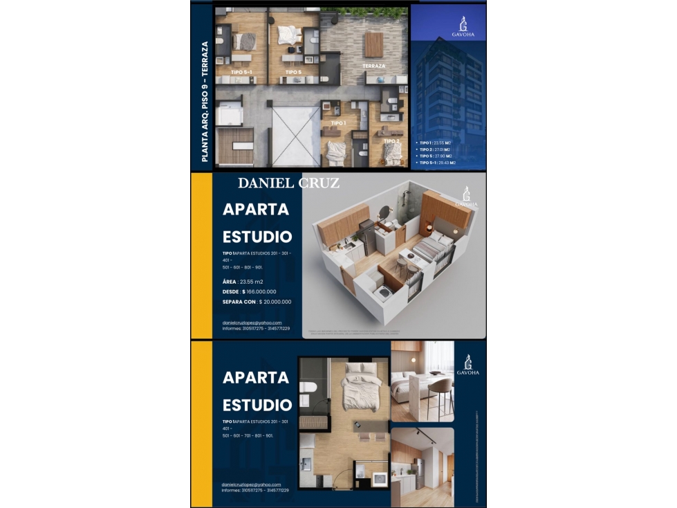VENTA APARTAESTUDIOS SOBRE PLANOS - POPAYÁN — foto 3