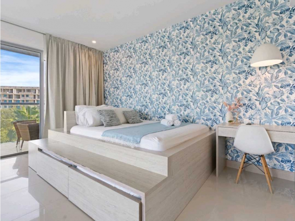VENTA APARTAESTUDIO AMOBLADO MORROS ECO SERENA DEL MAR CARTAGENA — foto 2