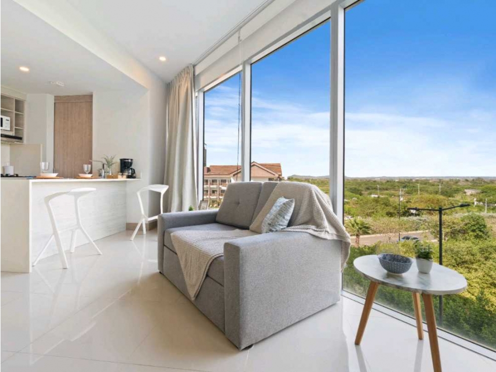 VENTA APARTAESTUDIO AMOBLADO MORROS ECO SERENA DEL MAR CARTAGENA