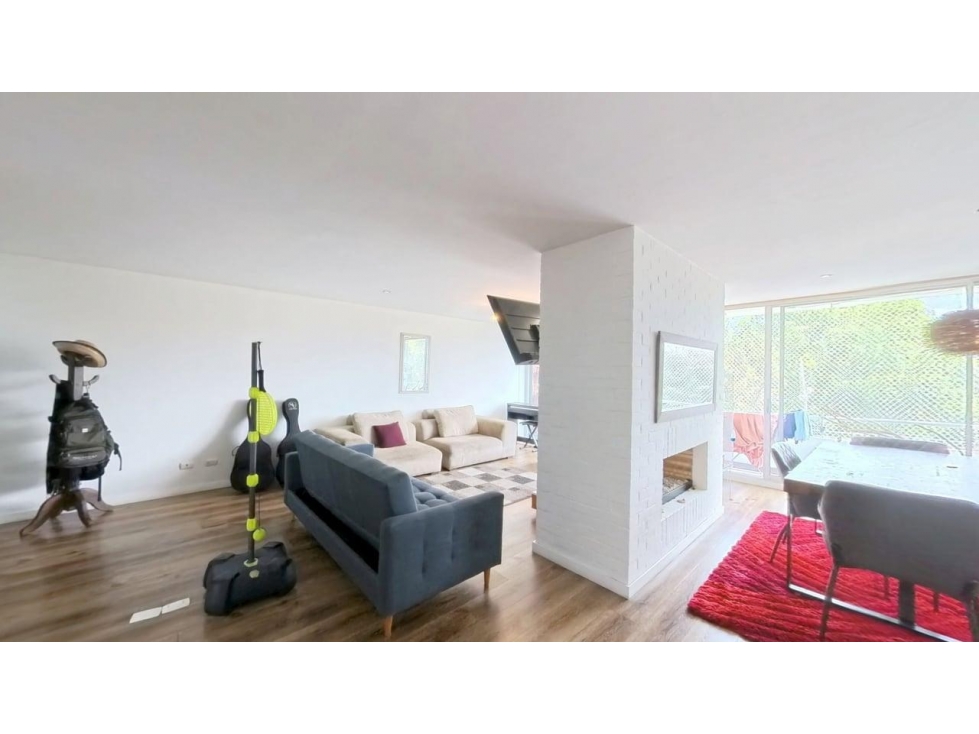 Venta Apartamento 102 m2, 2 hab, 3 b, 1 g, Los Cedros, Usaquen