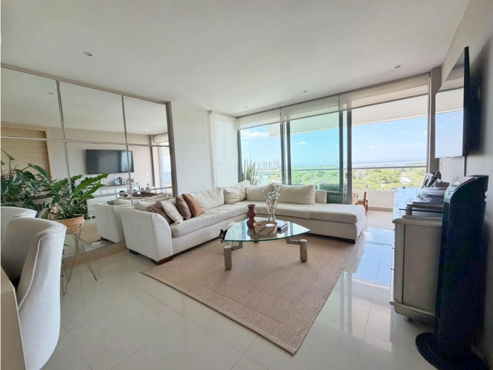 Venta apartamento 1 ALC y vista al Mar Condominio Beach Club Cartagena