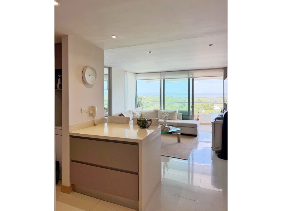 Venta apartamento 1 ALC y vista al Mar Condominio Beach Club Cartagena — foto 4