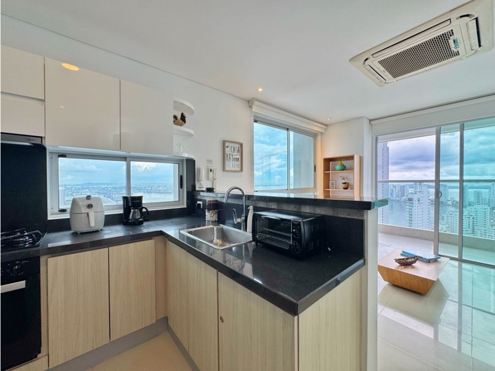 Venta apartamento 1 habitacion Murano Elite en Bocagrande Cartagena — foto 4