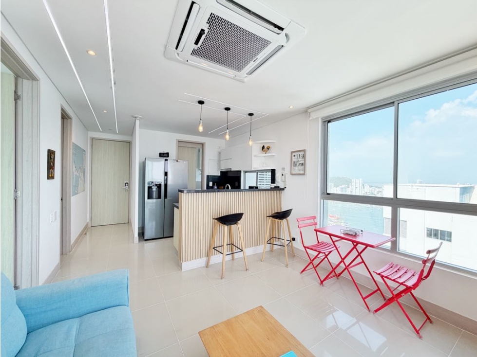 Venta apartamento 1 habitacion Murano Elite en Bocagrande Cartagena — foto 2