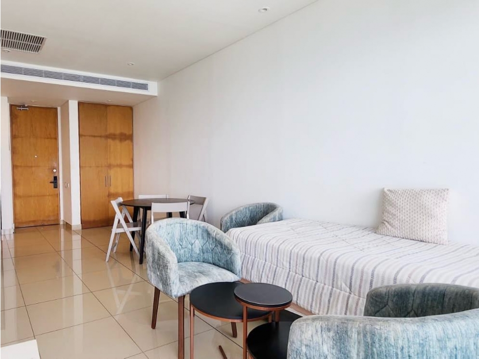 VENTA APARTAMENTO 1 HABITACION CONDOMINIO H2 PLAZA BOCAGRANDE — foto 2