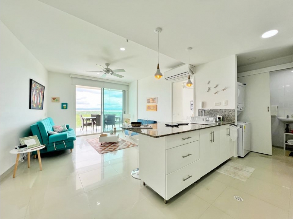 VENTA apartamento 2 alcobas AMOBLADO en MORROS ULTRA La boquilla