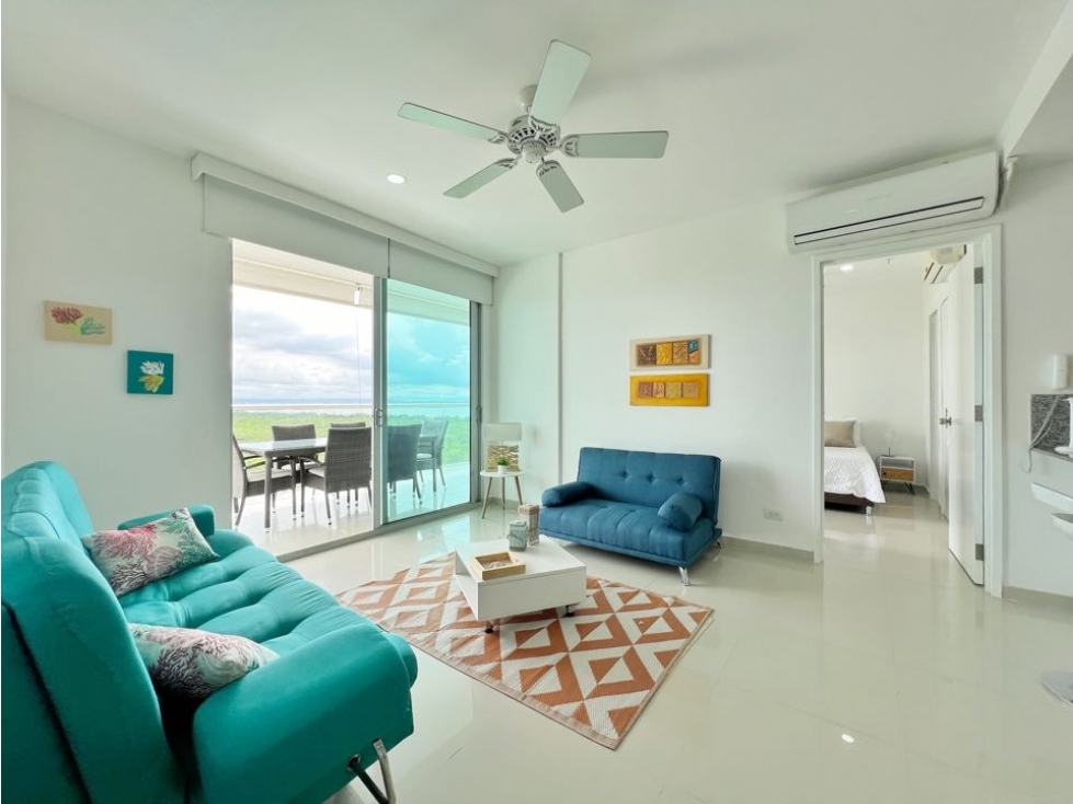 VENTA apartamento 2 alcobas AMOBLADO en MORROS ULTRA La boquilla — foto 4