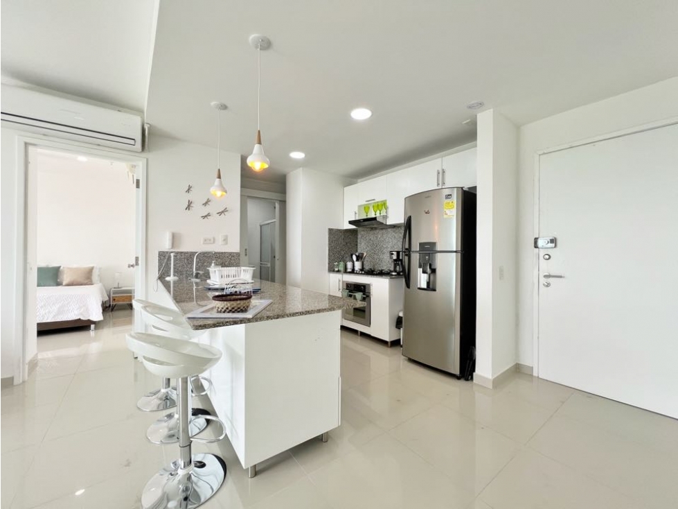VENTA apartamento 2 alcobas AMOBLADO en MORROS ULTRA La boquilla — foto 5