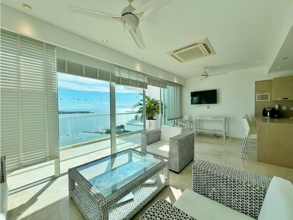Venta apartamento 2 alcobas DUPLEX en PUERTA DEL MAR Castillogrande — foto 2